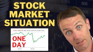 Stock Market Bubble Starting to Crash